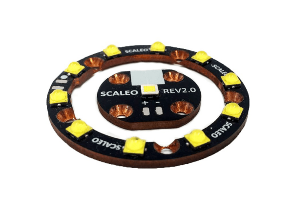 LED-Anordnung einer Tauchlampe